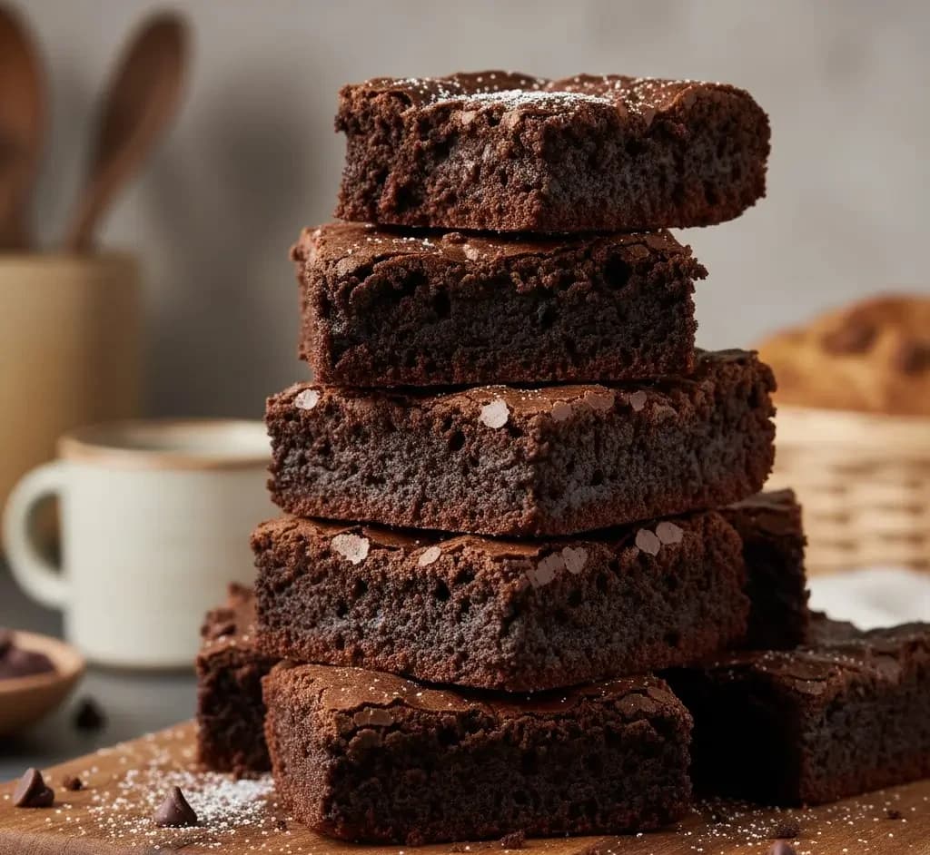 Image of The Ultimate Fudgy Sourdough Brownies (with a Perfect Crackly Top!)
