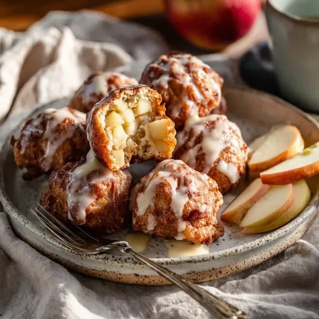 Image of The Ultimate Sourdough Apple Fritter Bites Recipe